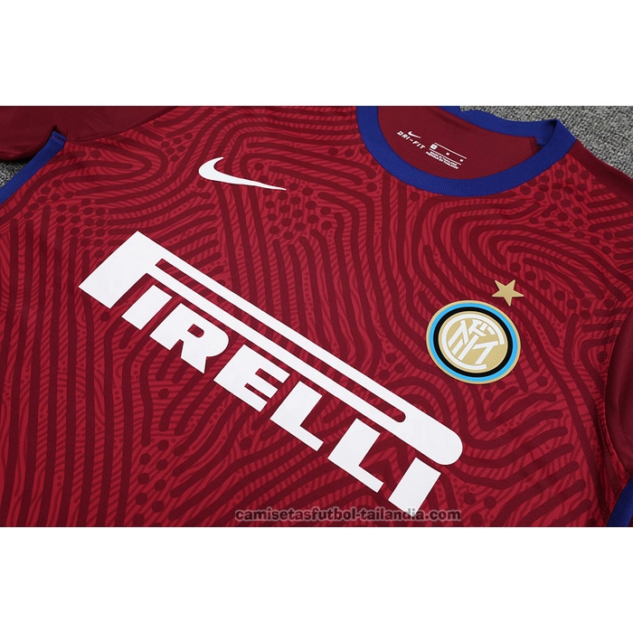 Camiseta Inter Milan Portero 20/21 Rojo